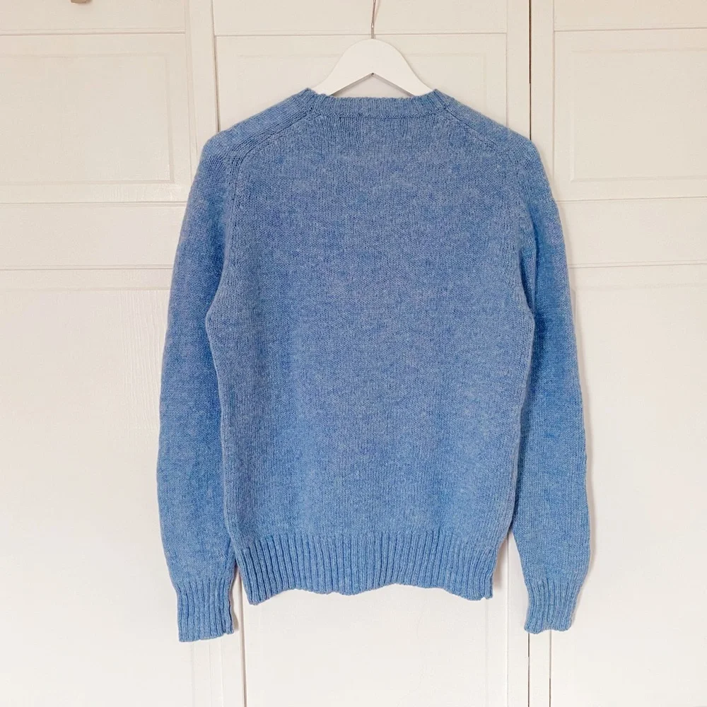 SOLD Vintage Woodstock by Bernard 100% Virgin Shetland Wool Sweater - Picture 3 of 6